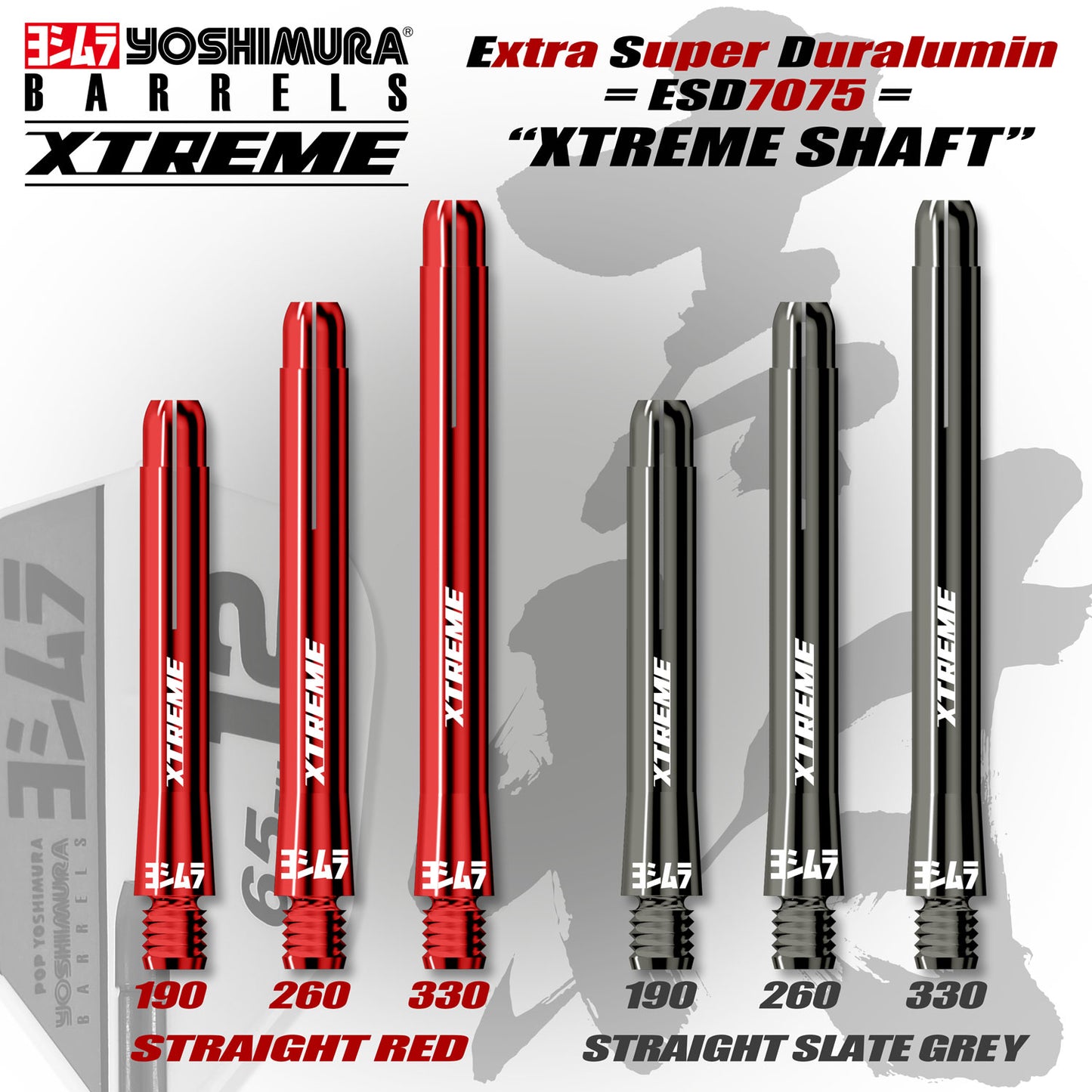 XTREME SHAFT STRAIGHT SLATE GRAY